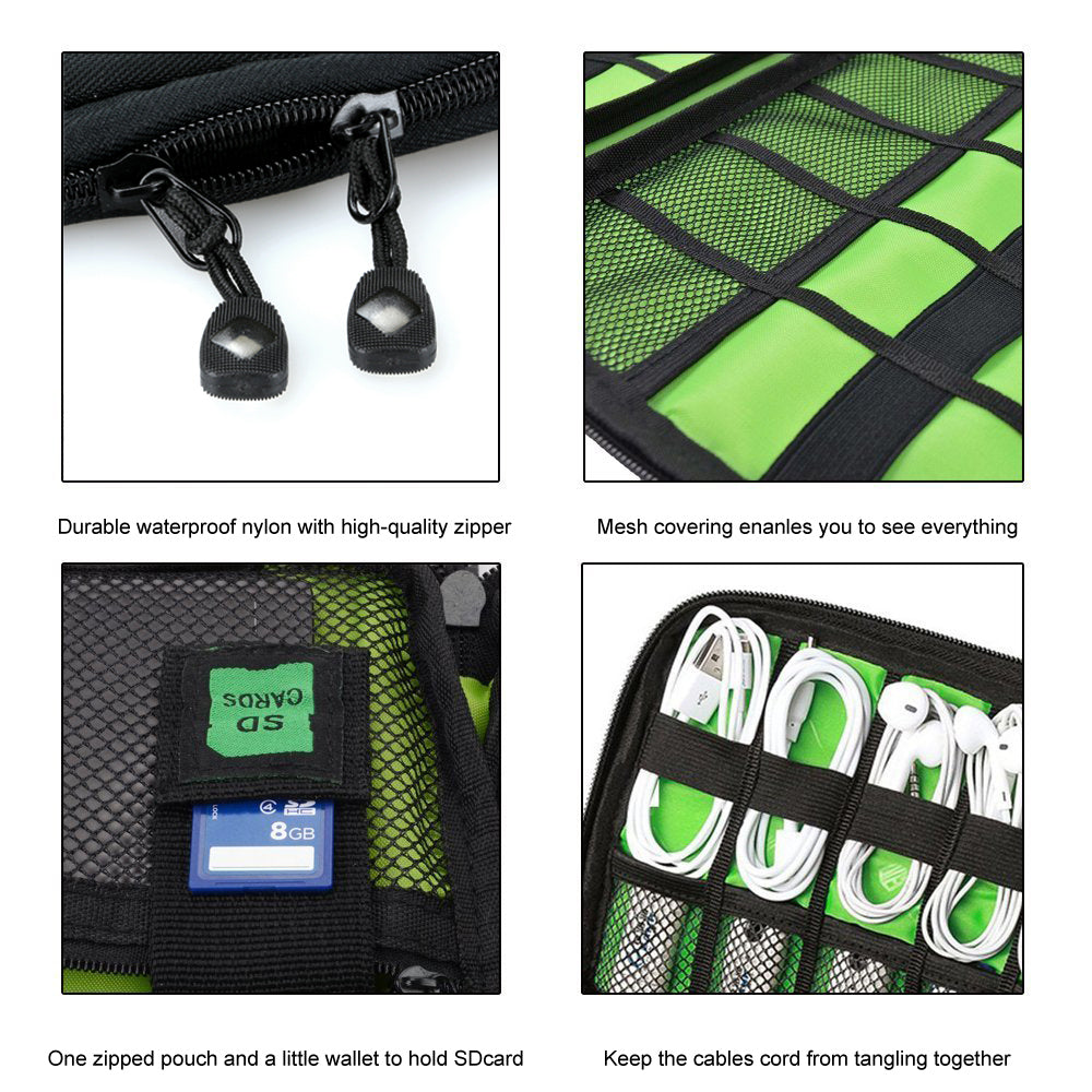 Electronic Accessories Cable Charger Organiser Bag - Eastlakes Electronics